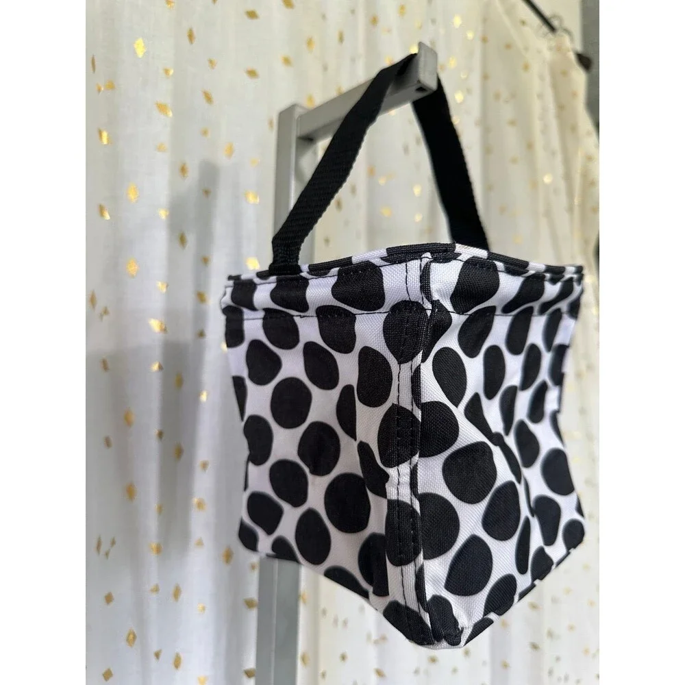 Thirty One Littles Carry All Caddy Storage Open Container Spotty Dot Retired